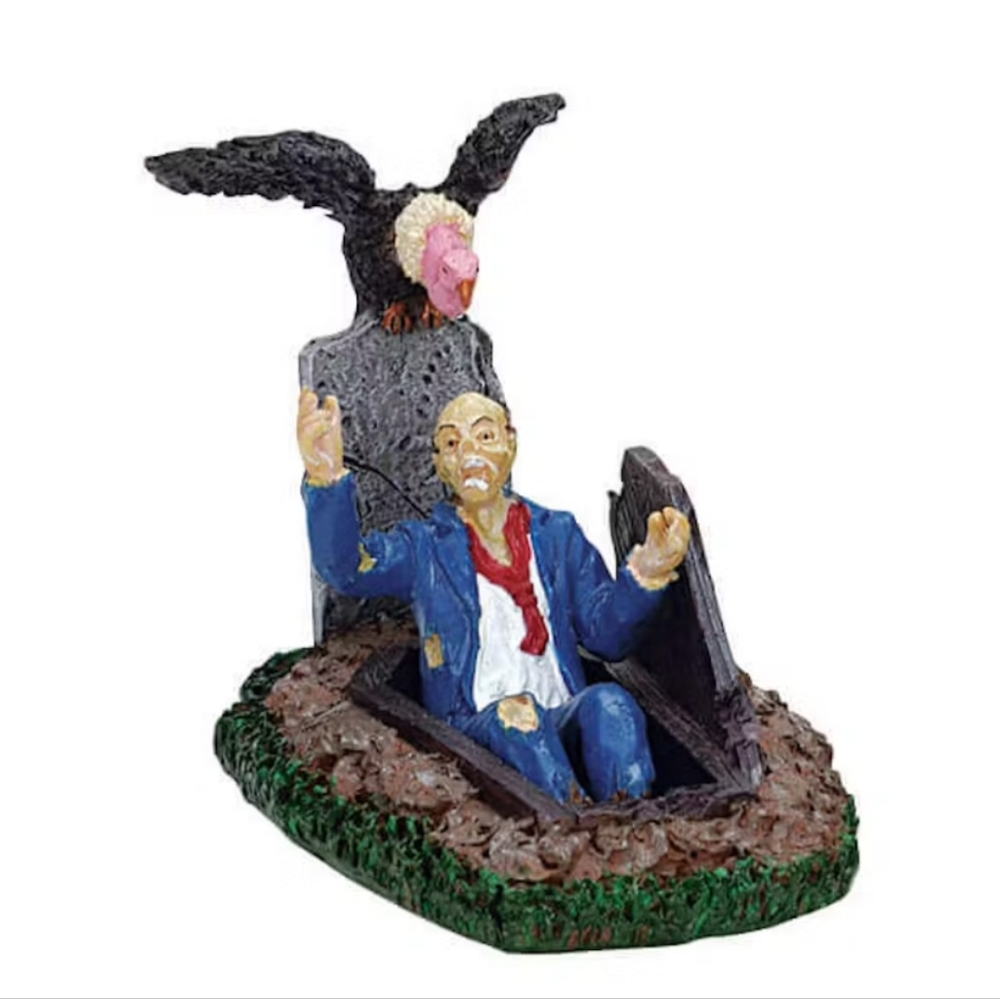 New Retired 2007 LEMAX Halloween Spooky Town "Good Evening"